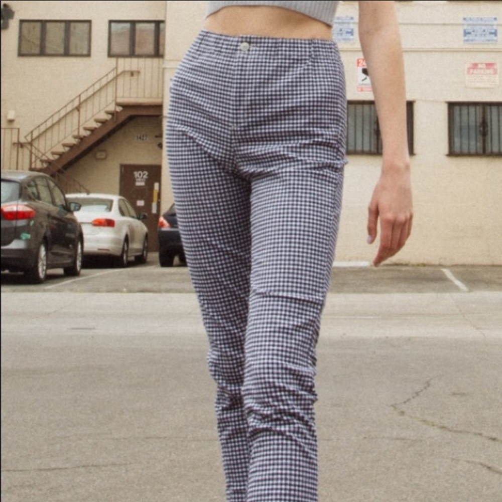 Brandy Melville Tilden Gingham Pant